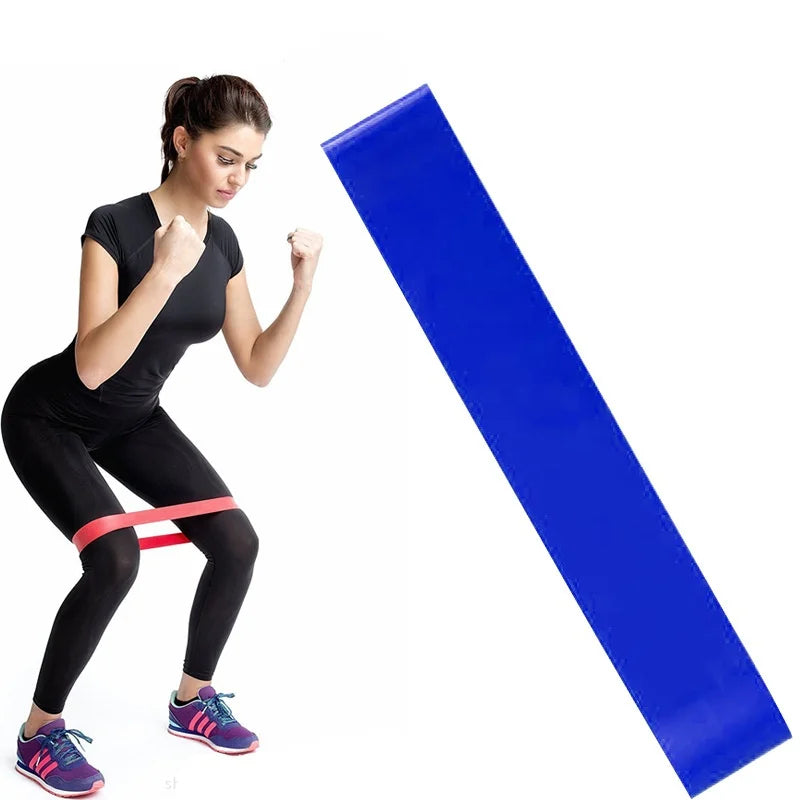 Resistance Bands, Set of 5 TPE Elastic Workout Bands Exercise Loop for Working Out Gym Strength Training Yoga Pilates