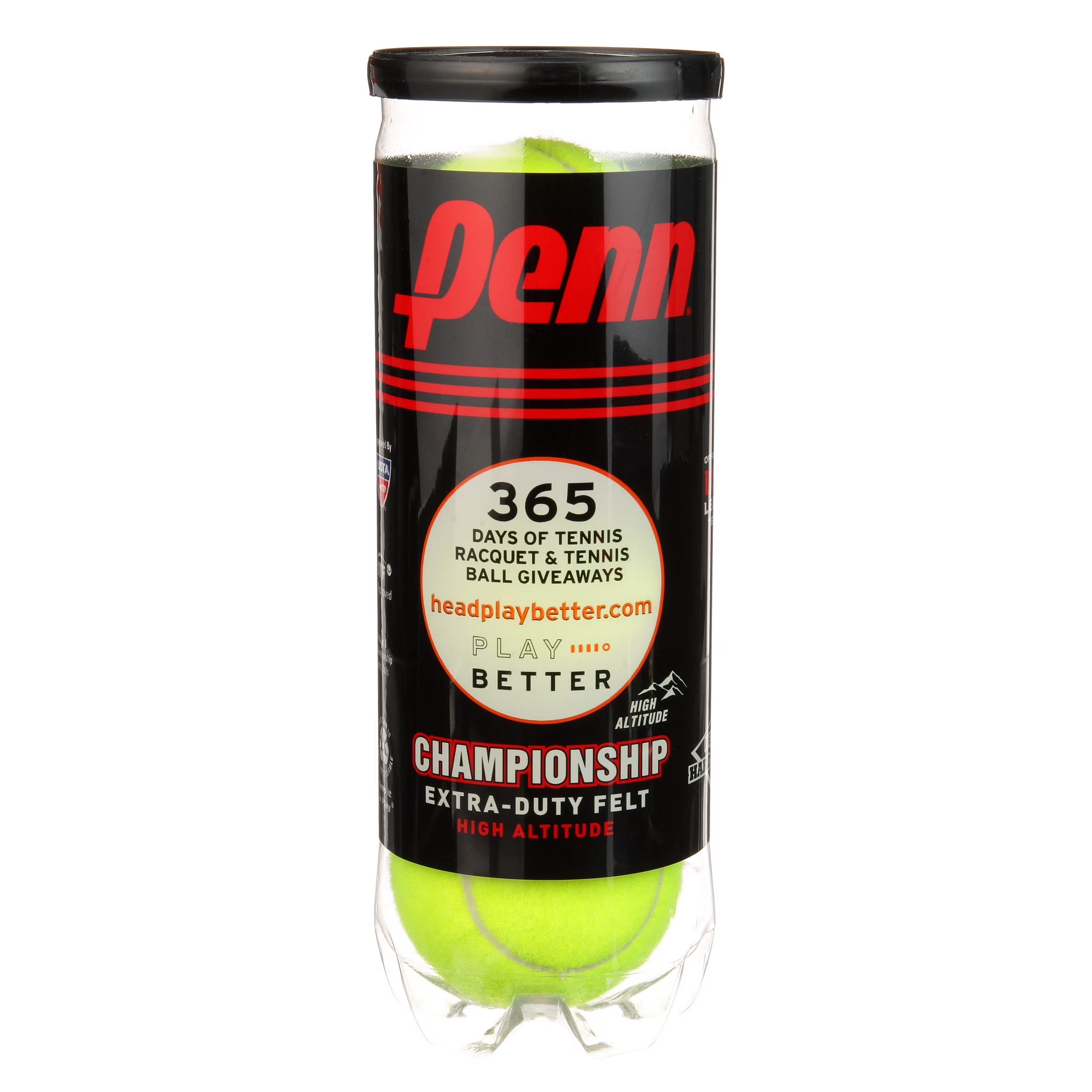 Championship Extra Duty High-Altitude Tennis Ball Can (3 Balls)