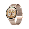 Aetow Premium Smartwatch for Women, 1.43” AMOLED 466×466 Display, Bluetooth Calling, 7.9Mm Ultra-Thin Metal Design, Always-On Display, 100+ Sports Modes, Heart Rate, Spo2, Sleep & Cycle Tracking, Running