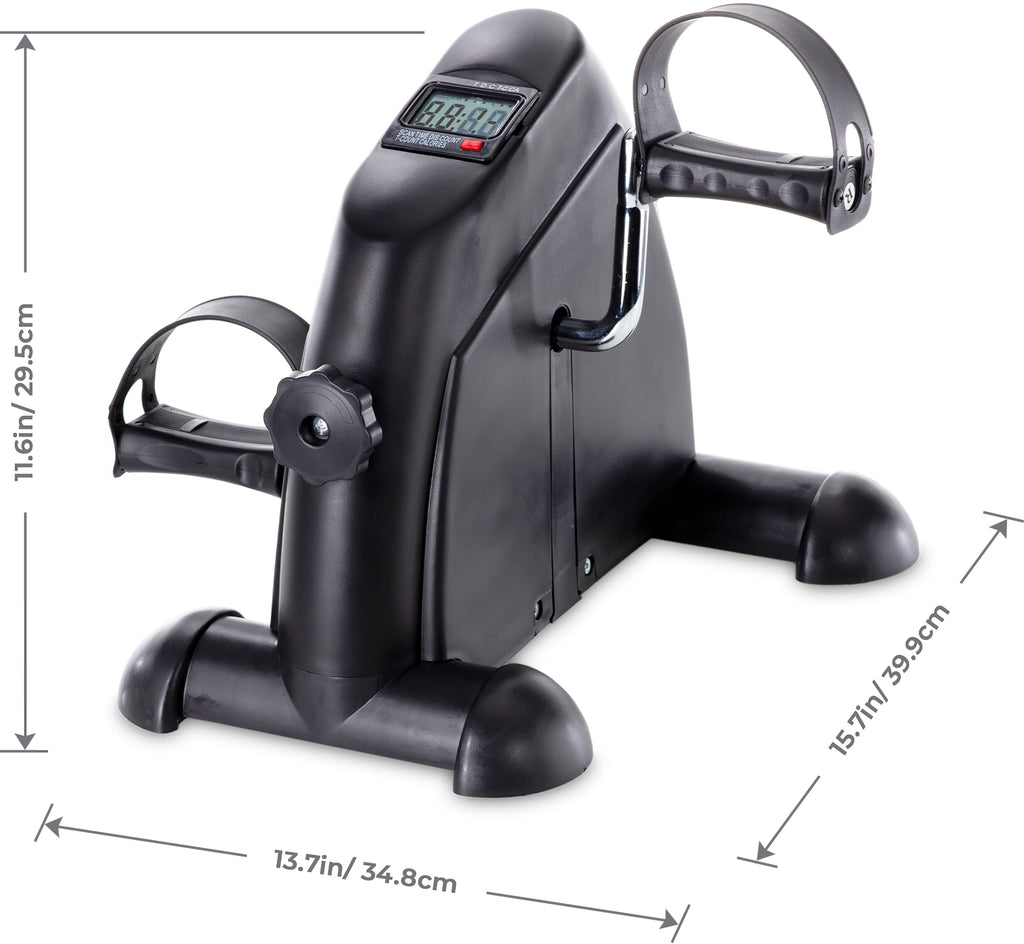 Transform Your Fitness Routine with the Pedal Exercise Mini Cycle Bike - Perfect for Home or Office Workouts, Featuring Digital Display for Tracking Your Progress!