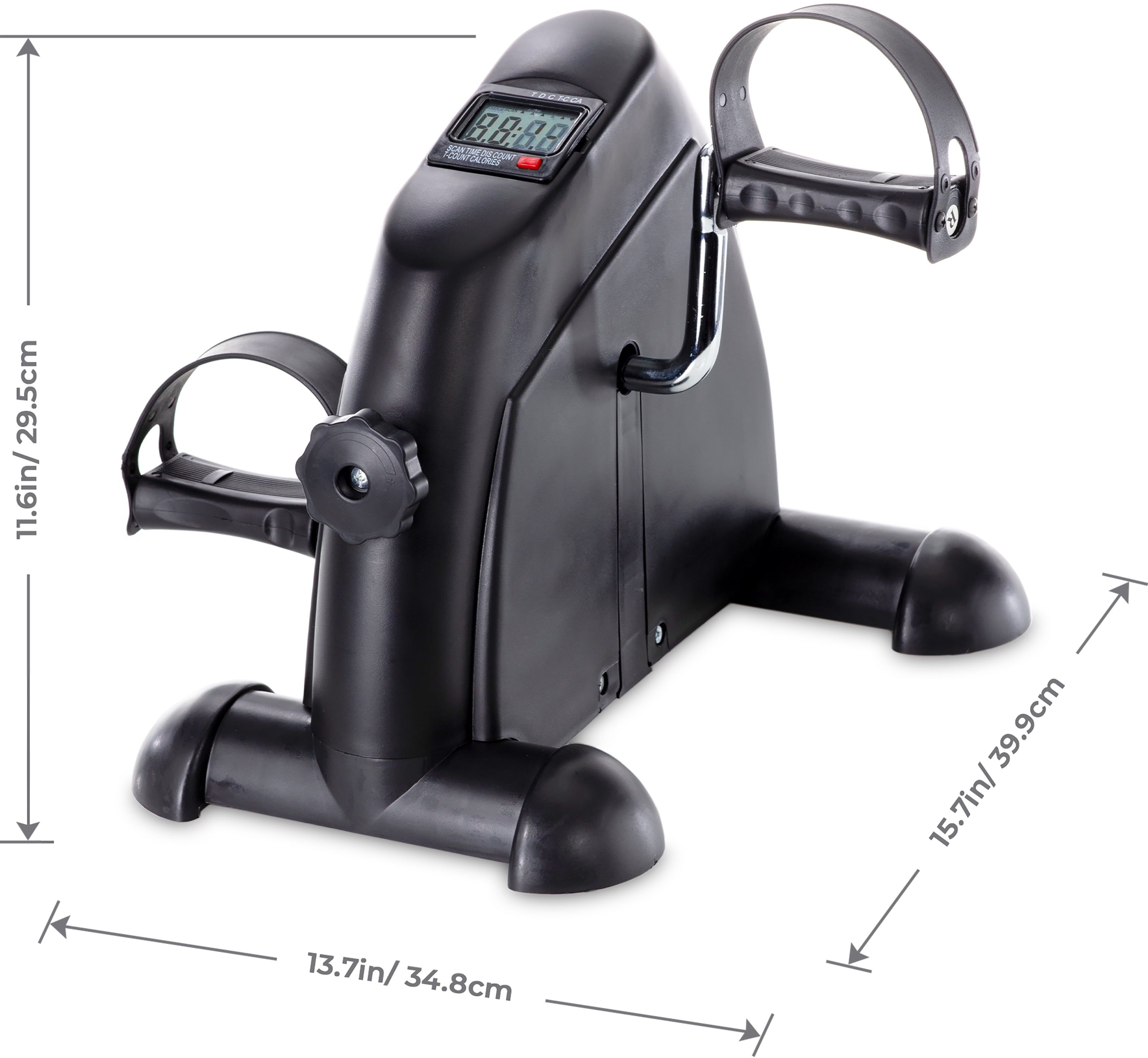 Transform Your Fitness Routine with the Pedal Exercise Mini Cycle Bike - Perfect for Home or Office Workouts, Featuring Digital Display for Tracking Your Progress!