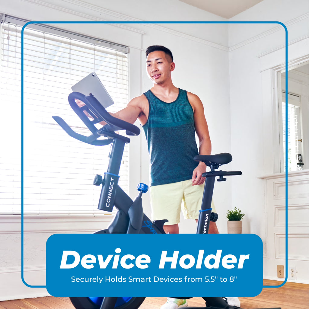 Connect Sport 2 Bike, Indoor Cycling + 30-Day Trial, Compact and Foldable Frame