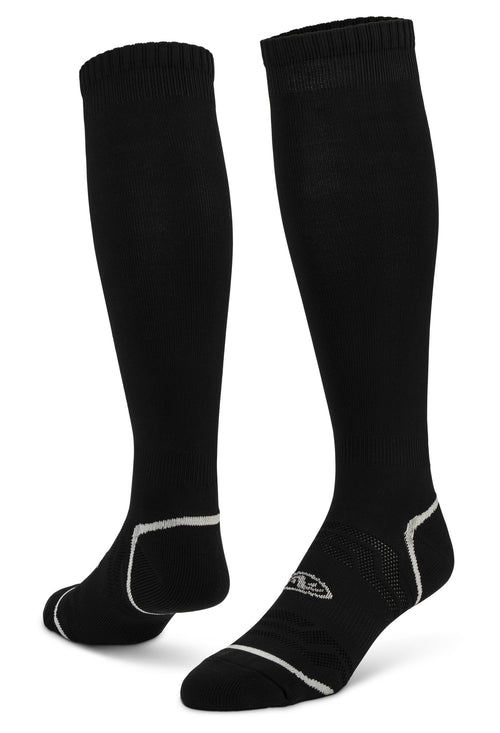(2 Pack) Athletics Works Soccer Socks, Black Unisex Large, Men'S 8-12.5, 1 Pair
