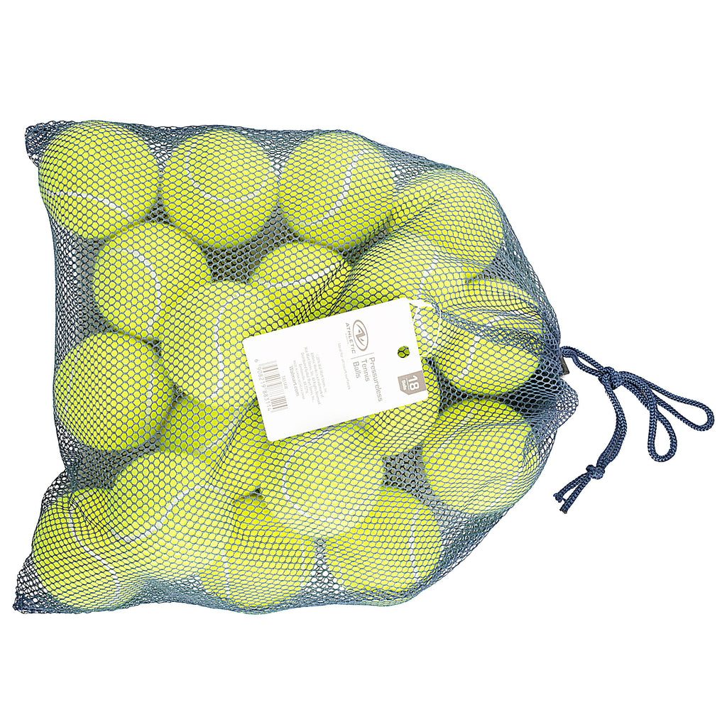 Pressureless Tennis Balls, 18-Pack, Training & Dog Play