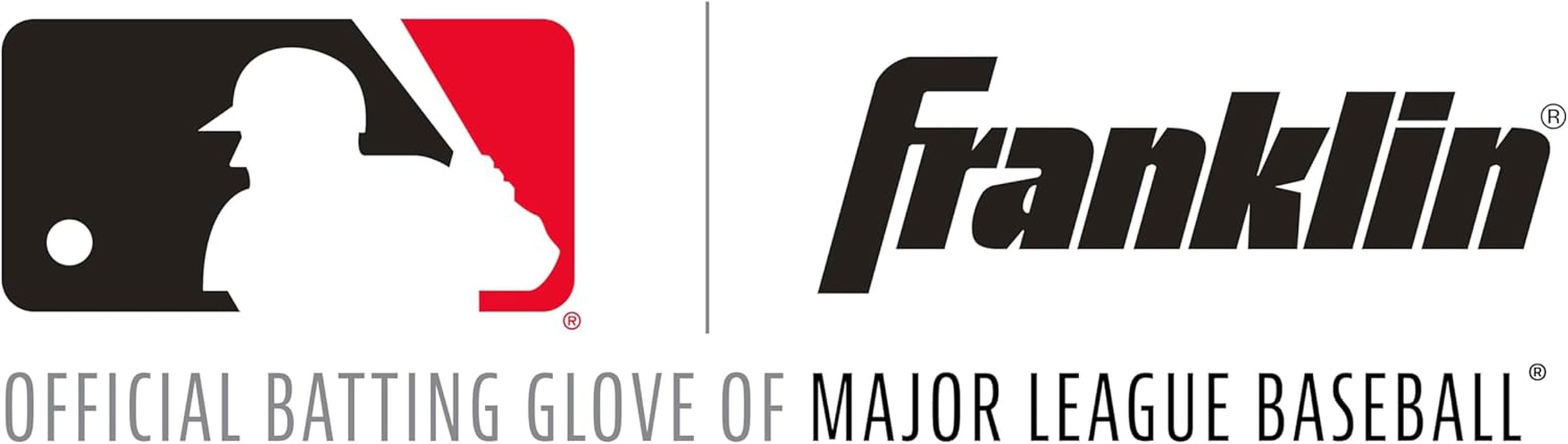 Franklin Sports MLB Youth Teeball Batting Gloves - Flexible Pro Kids Baseball + Softball Gloves for Boys + Girls