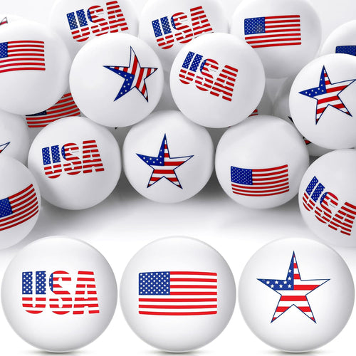 24 Pcs Table Tennis Balls Bulk 40Mm Novelty Fun Table Tennis Balls Accessories for Gift Party