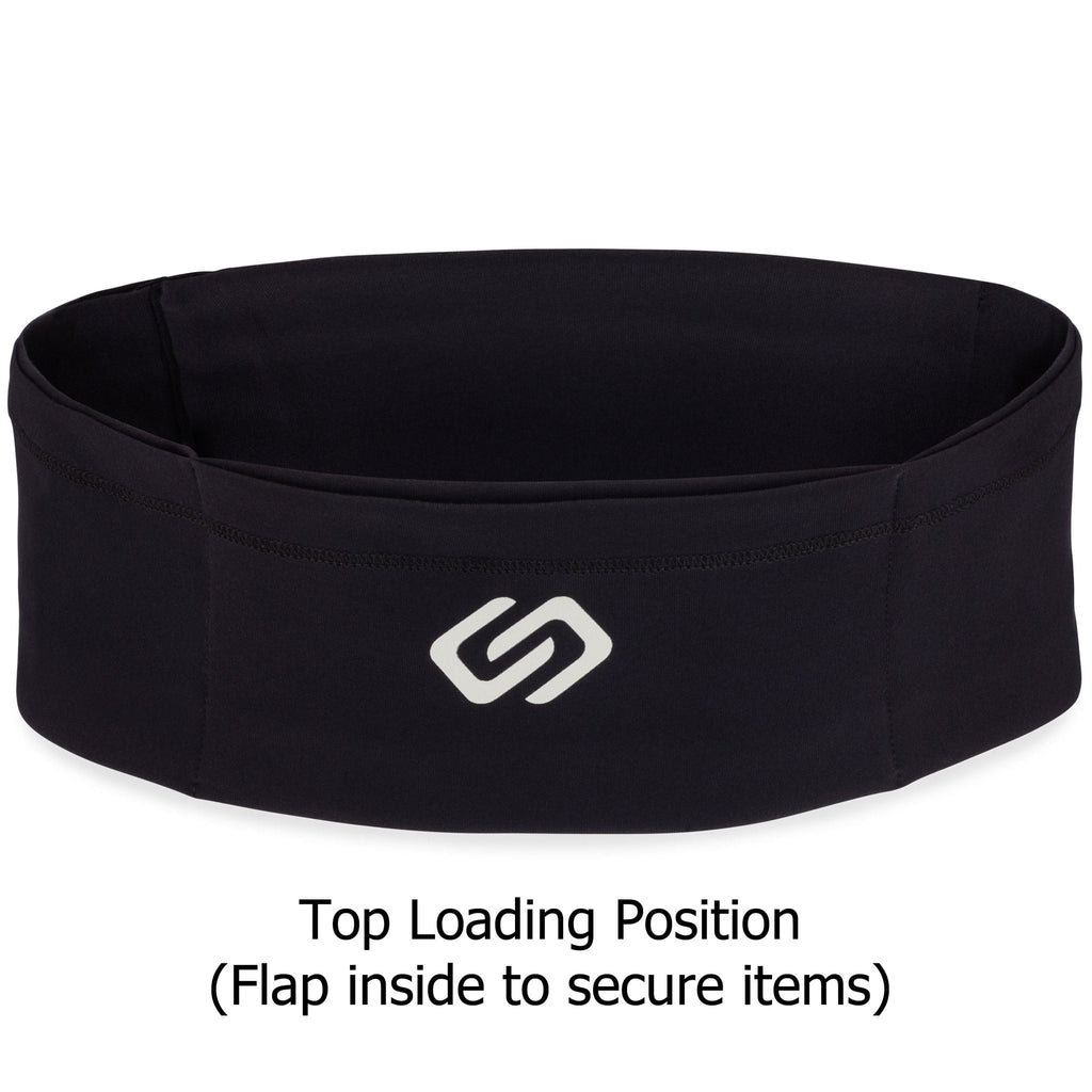 Versaslim Running Belt, Travel Money Belt - Compatible with Iphones and Other Cell Phones