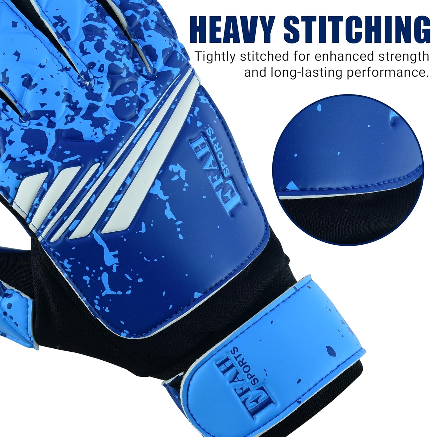 Soccer Goalkeeper Gloves for Kids Boys Children Youth Football Goalie Gloves with Strong Grips