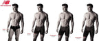 New Balance Men'S Performance Boxer Briefs with Fly, Breathable Stretch Underwear, Moisture Wicking, Soft Waistband (3 Pack)