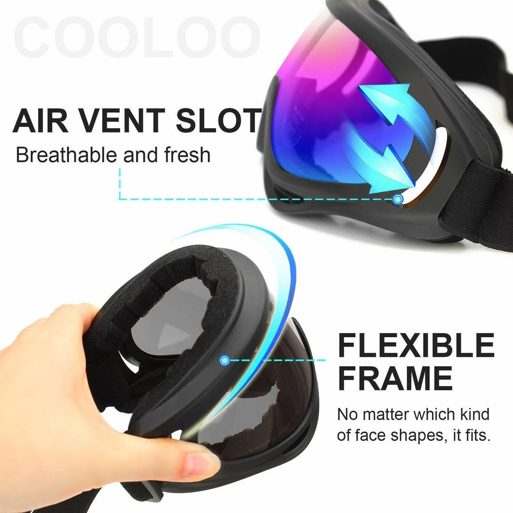 Winter Snow Sport Goggles Ski Snowboard Snowmobile UV Protection Glasses Eyewear