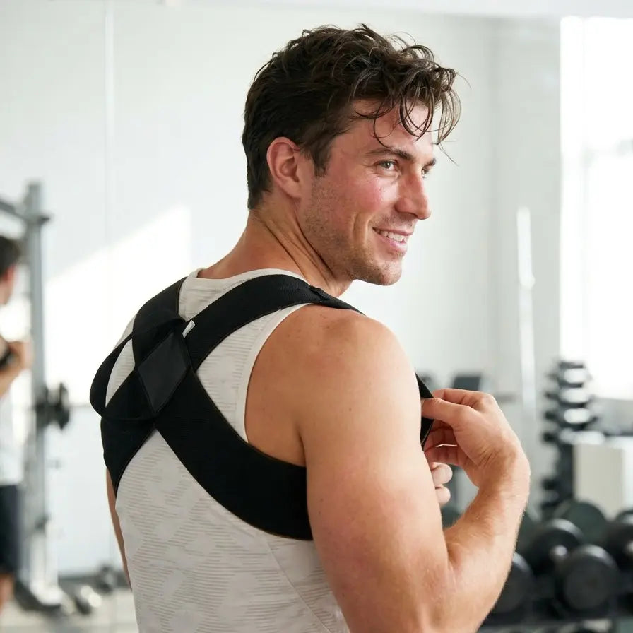 Fitness Shoulder Support Straps for Training, Bench Press and Daily Exercise，Back Support