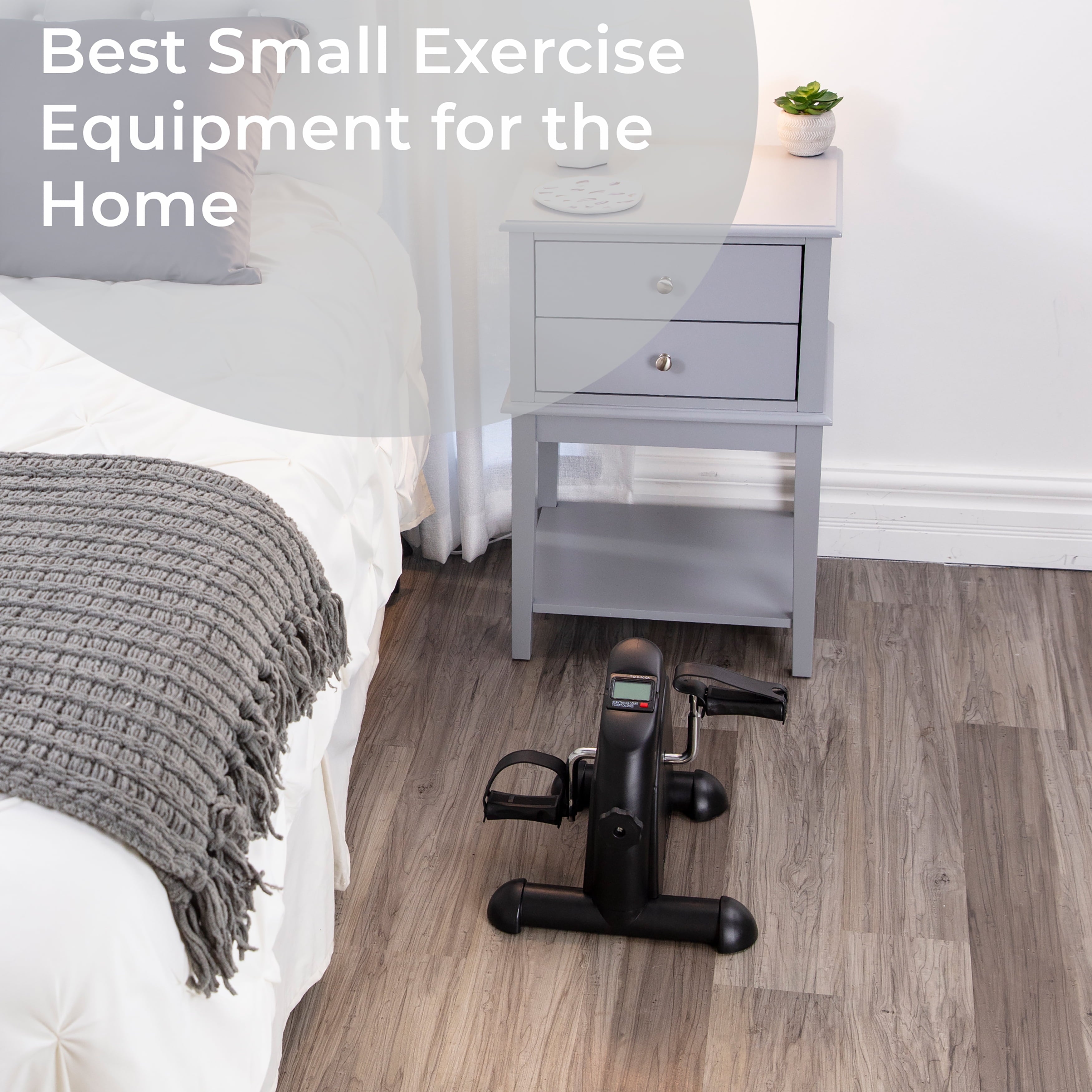 Transform Your Fitness Routine with the Pedal Exercise Mini Cycle Bike - Perfect for Home or Office Workouts, Featuring Digital Display for Tracking Your Progress!