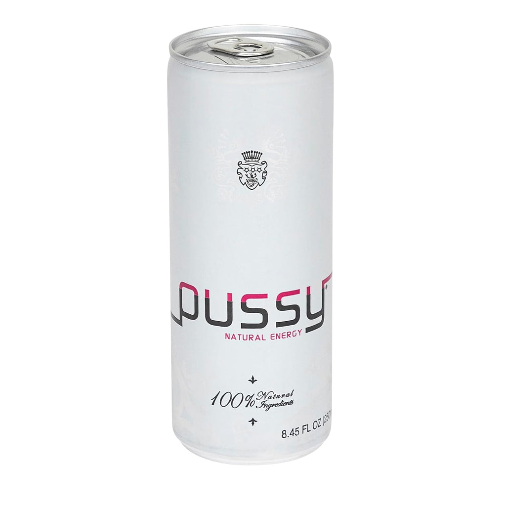Pussy Energy Drink, Carbonated Drinks, Energy Drinks 3 Pack 250Ml - All Natural Energy Drink-Overall Caffeine Drinks,  Packaging