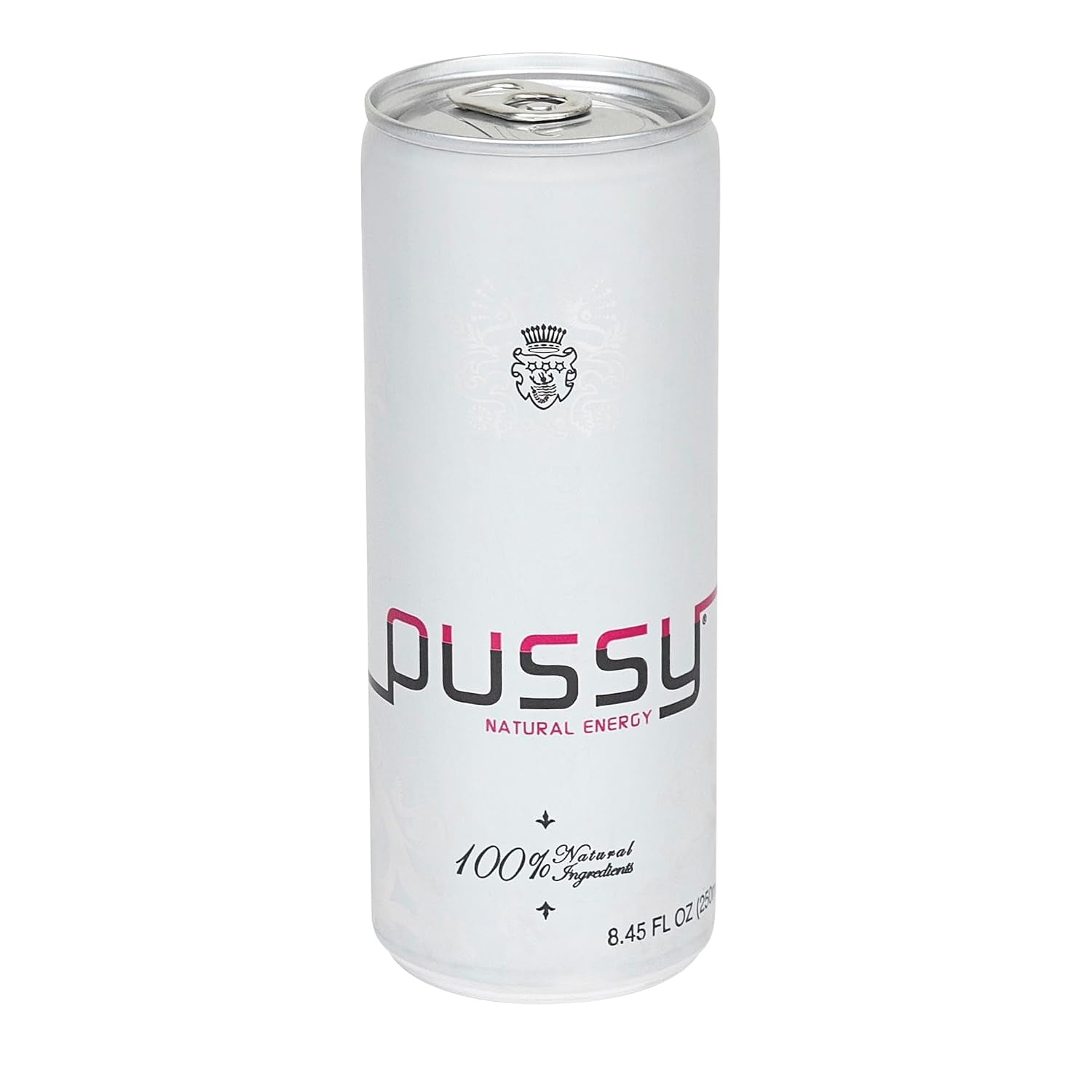 Pussy Energy Drink, Carbonated Drinks, Energy Drinks 3 Pack 250Ml - All Natural Energy Drink-Overall Caffeine Drinks,  Packaging
